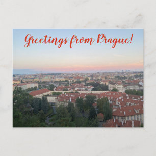 aWorld2Celebrate: Greetings from Prague! Postcard