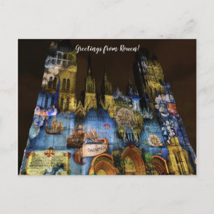 aWorld2Celebrate: Greetings from Rouen! Postcard