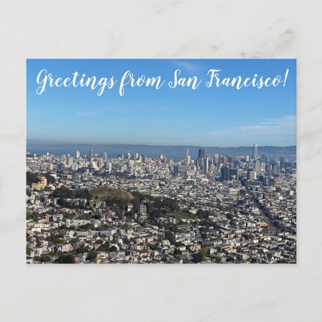 aWorld2Celebrate: Greetings from San Francisco! Postcard (Front)