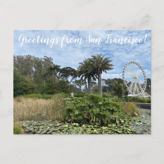 aWorld2Celebrate: Greetings from San Francisco! Postcard (Front)