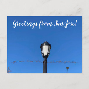 aWorld2Celebrate: Greetings from San Jose! Postcard