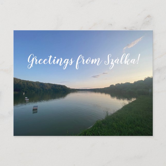 aWorld2Celebrate: Greetings from Szálka! Postcard (Front)