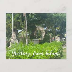 aWorld2Celebrate: Greetings from Tulum! Postcard