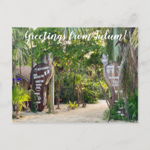 aWorld2Celebrate: Greetings from Tulum! Postcard