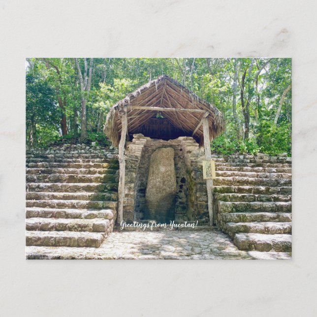 aWorld2Celebrate: Greetings from Yucatán! Postcard (Front)