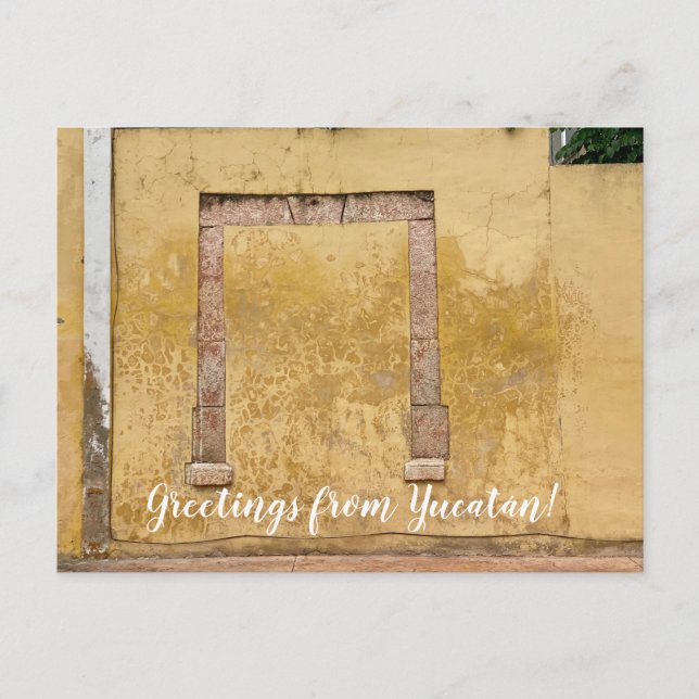 aWorld2Celebrate: Greetings from Yucatán Postcard (Front)