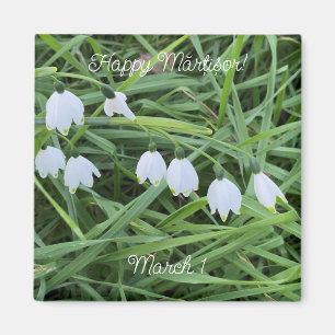 aWorld2Celebrate: Happy Mărțișor! Magnet