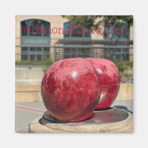 aWorld2Celebrate: NationalCherryDay Magnet