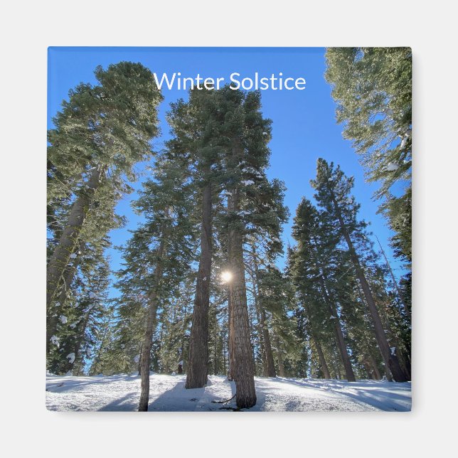aWorld2Celebrate: Winter Solstice Magnet (Front)