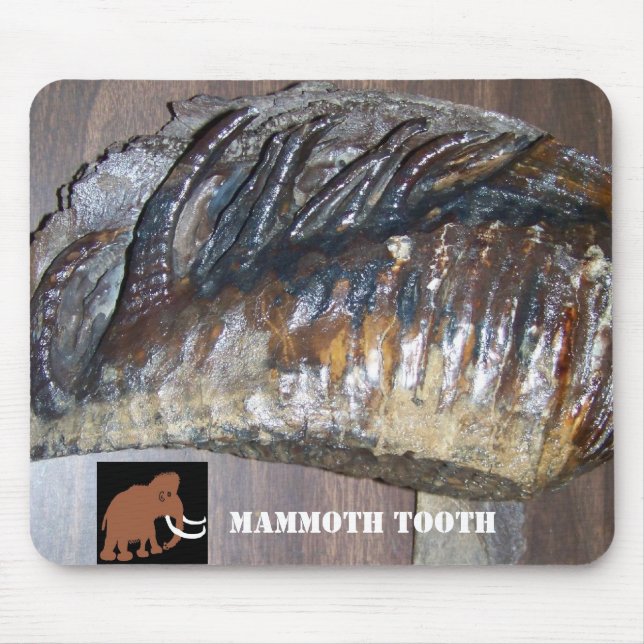 awsome tooth, MAMMOTH (2), MAMMOTH TOOTH Mouse Mat (Front)