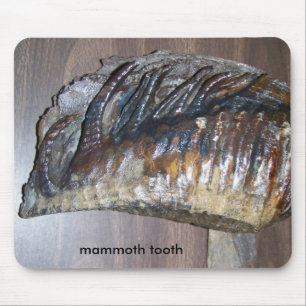 awsome tooth, mammoth tooth mouse mat