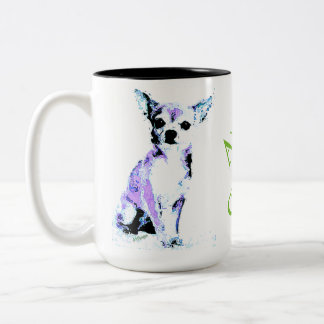 Aww Chiwawa Two- Tone Mug 2