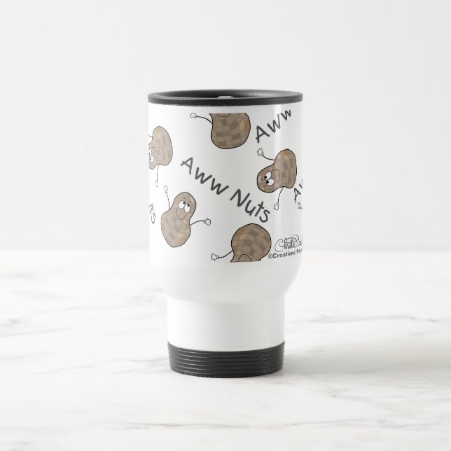 Aww Nuts Collage Travel Mug (Center)
