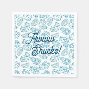 Aww Shucks Cocktail Napkin