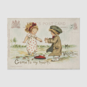 AWWWW!!! Supremely Cute Valentine's Day Kids Tissue Paper