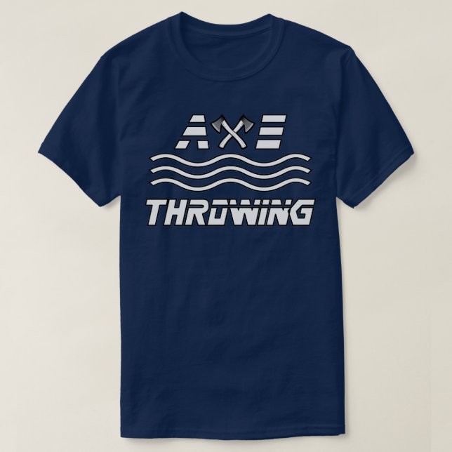 Ax Throwing 2 1 T-Shirt (Design Front)