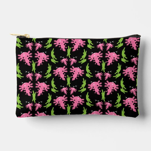 Axaotl Salamander Kids Gift Accessory Pouch (Front)