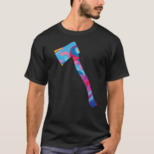 Axe Axe Colourful Graphic T-Shirt