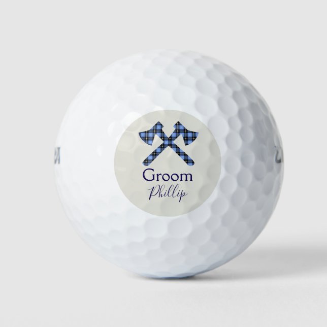 Axe Groom Golf Balls (Front)