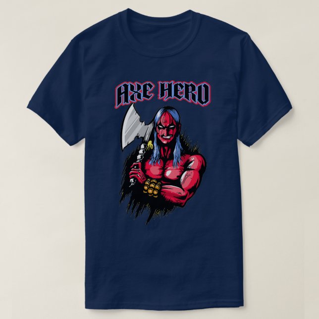 Axe Heroe T-Shirt (Design Front)