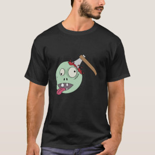 Axe in the Head Zombie T-Shirt