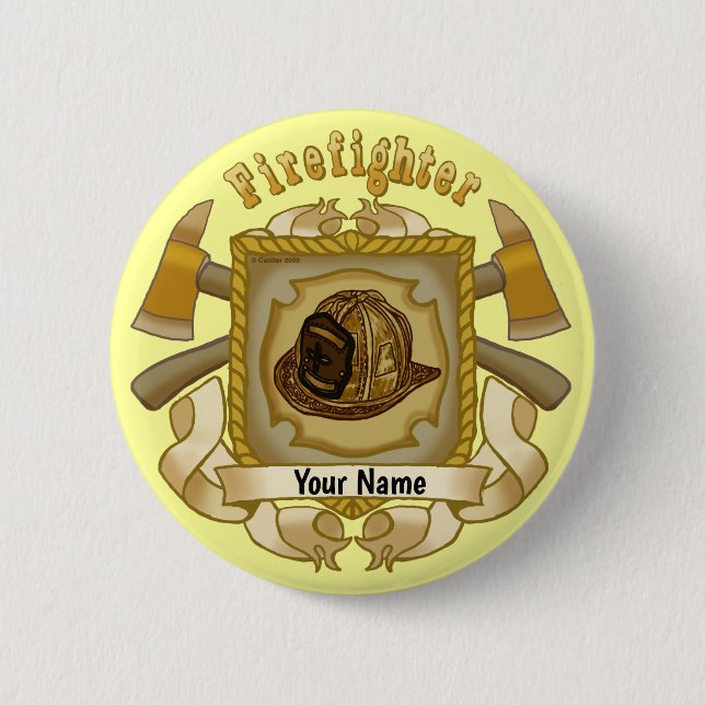 Axe Shield FireFighter  pin  (Front)