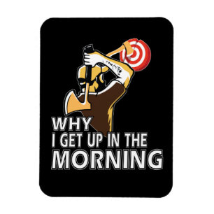 Axe Thrower Gift Men Hatchet Axe Throwing Magnet