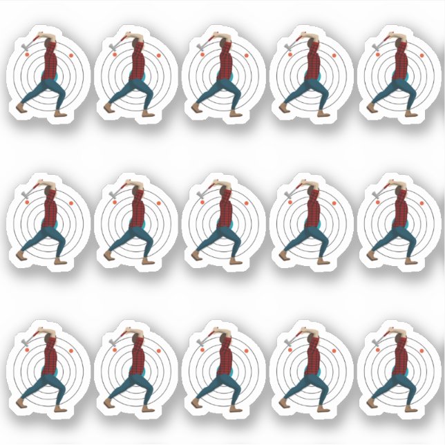 Axe Throwing (Front)