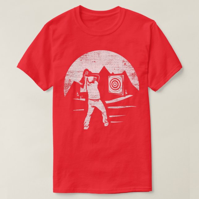 Axe Throwing 36 T-Shirt (Design Front)