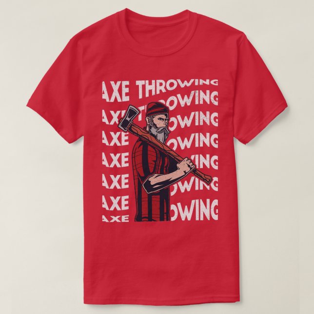 Axe Throwing 72 T-Shirt (Design Front)