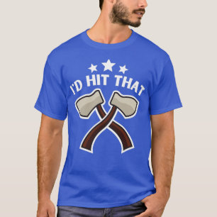 Axe Throwing And Sharp Object Target Games 10 T-Shirt