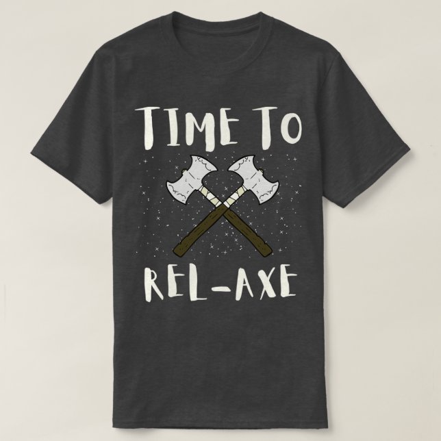 Axe Throwing And Sharp Object Target Games 13 T-Shirt (Design Front)
