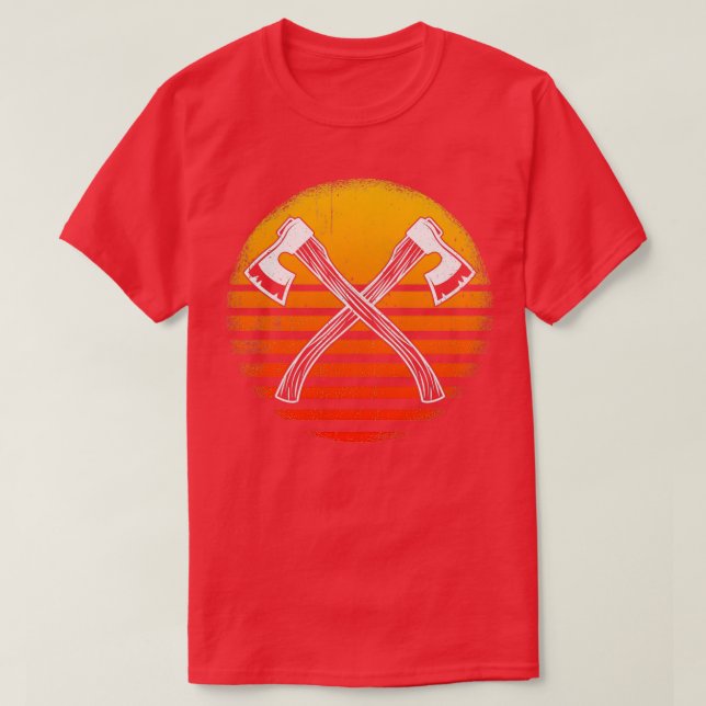 Axe Throwing Axes and Tomahawks 2 T-Shirt (Design Front)