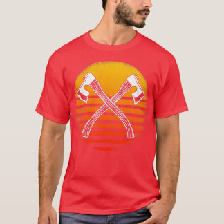 Axe Throwing Axes and Tomahawks 2 T-Shirt