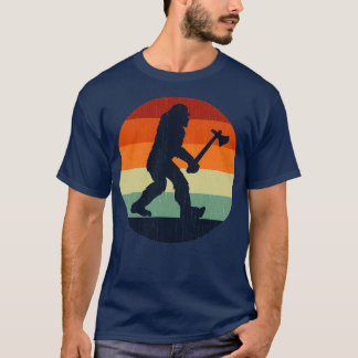 Axe Throwing Big Foot 4 T-Shirt