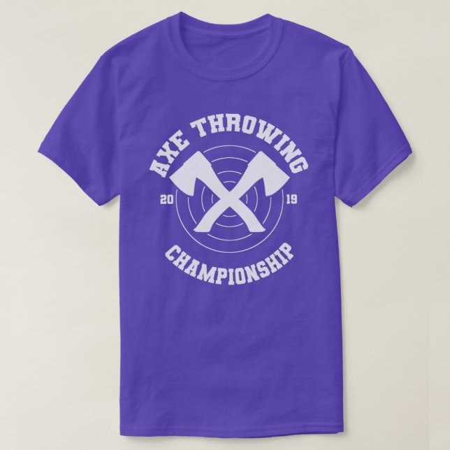 Axe Throwing Championships T-Shirt (Design Front)