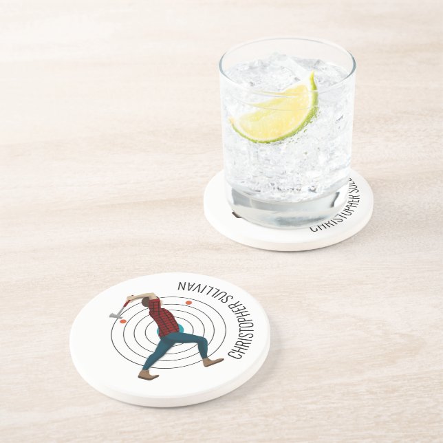 Axe Throwing Coaster (Side)