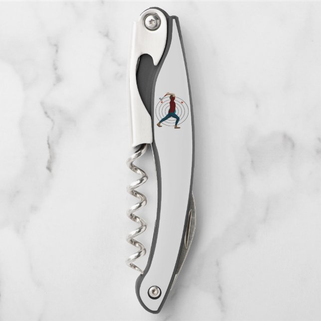 Axe Throwing Corkscrew (Front)