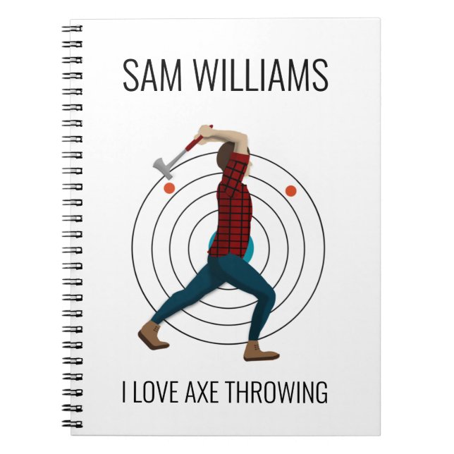 Axe Throwing Notebook (Front)