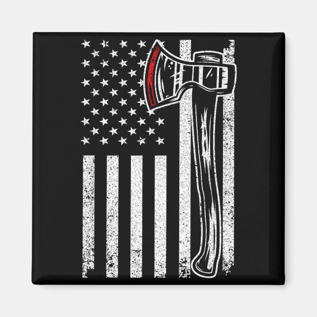 Axe Throwing Novelty For Men Women Ax Thrower Axe  Magnet (Front)