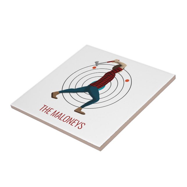 Axe Throwing Tile (Side)