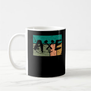 Axe Throwing Tomahawk Throw Sports Vintage Coffee Mug
