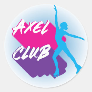 "Axel club" sticker