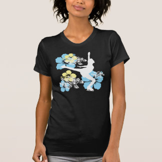axelent_floral Ice Skating Tee