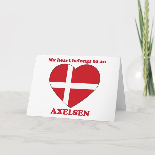Axelsen Holiday Card (Front)