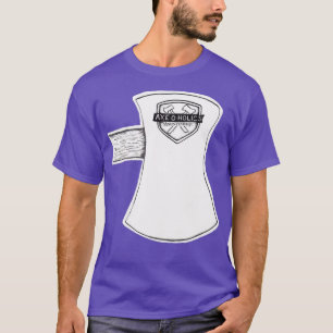 AxeOHolics Anonymous Shield Stamp Axe Head 2 T-Shirt