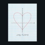 Axes Heart Postcard<br><div class="desc">There are some math lovers out there right? Get your math geek tee</div>