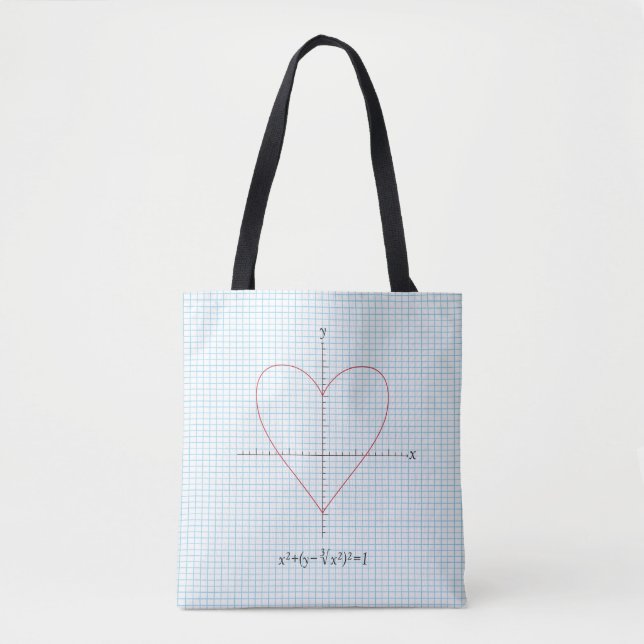 Axes Heart Tote Bag (Front)