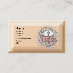  Axiom Anaesthetist Nurse Business Card