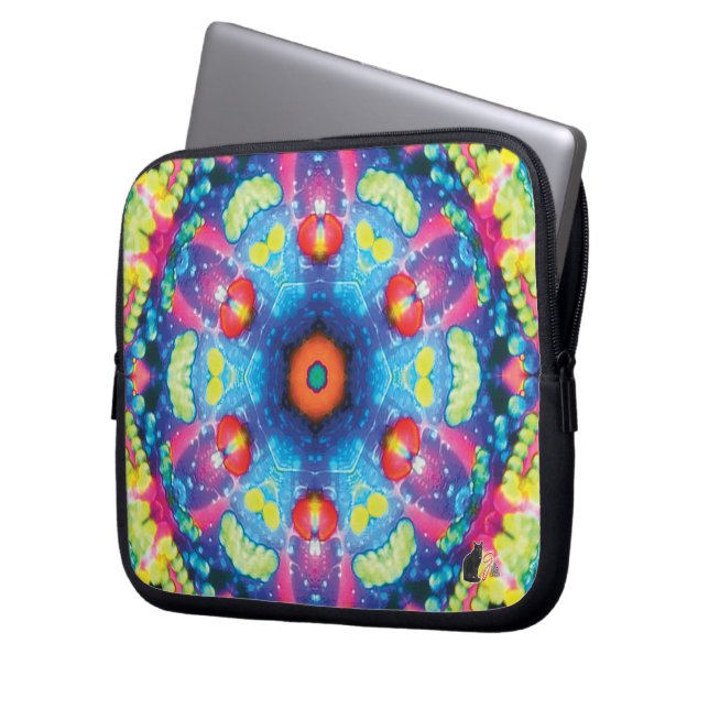 Axis Kaleidoscope Laptop Sleeve (Front Left)